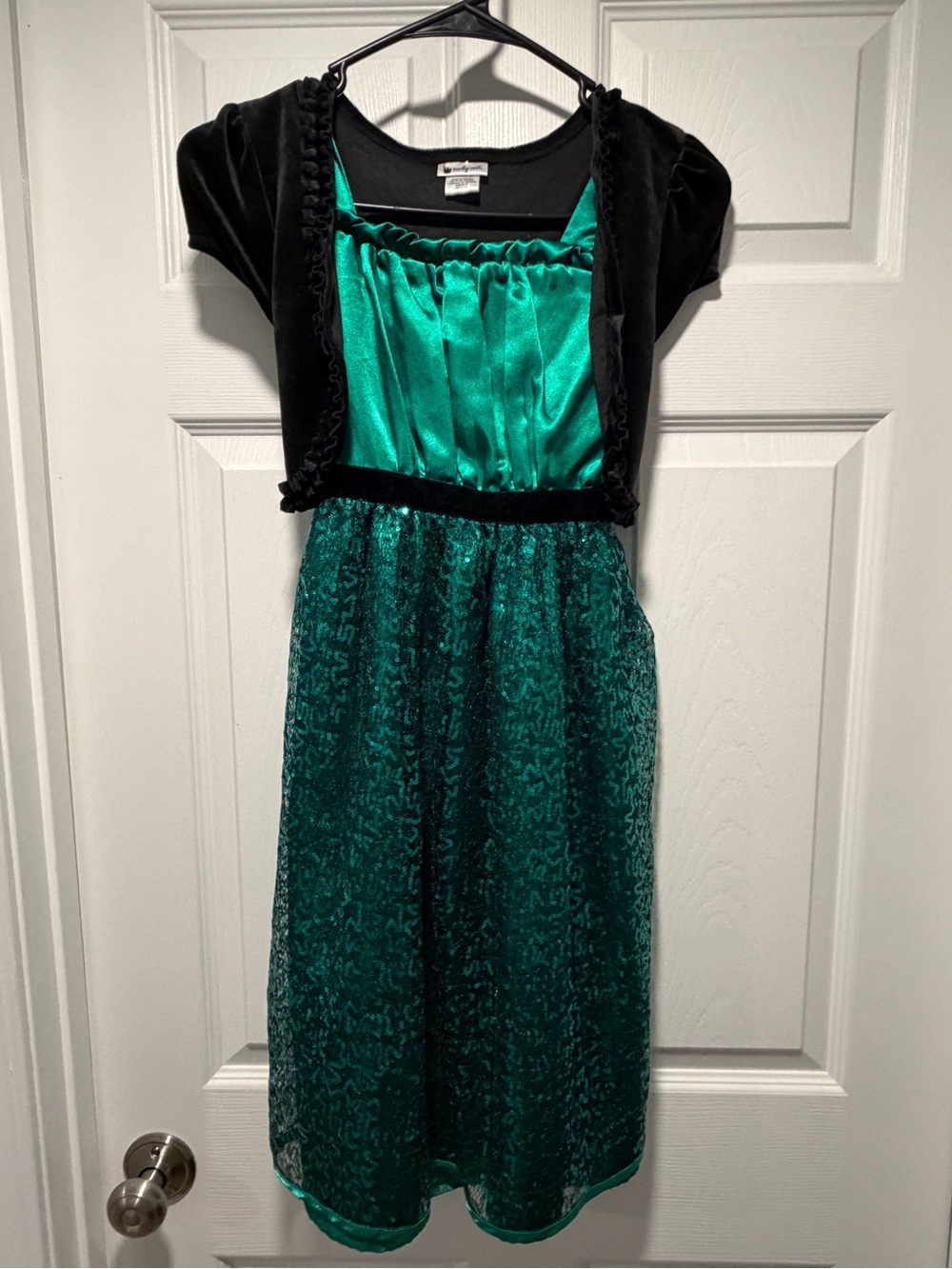 Emily West Girls Party Dress Size 16 Green